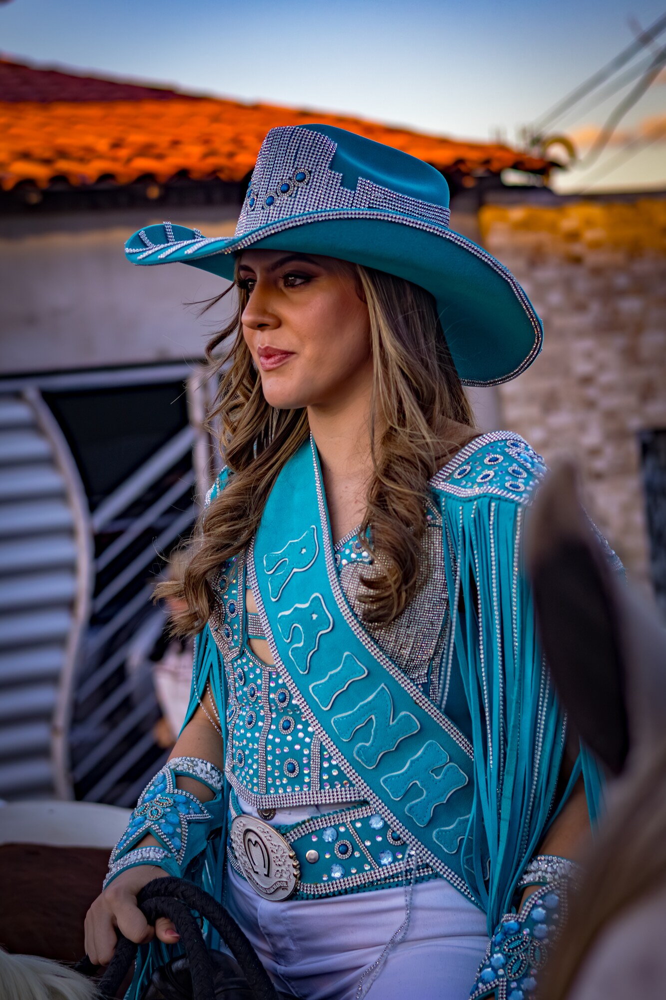 Esther Morais, rainha da 40ª Festa de Vaqueiros de Barreiros